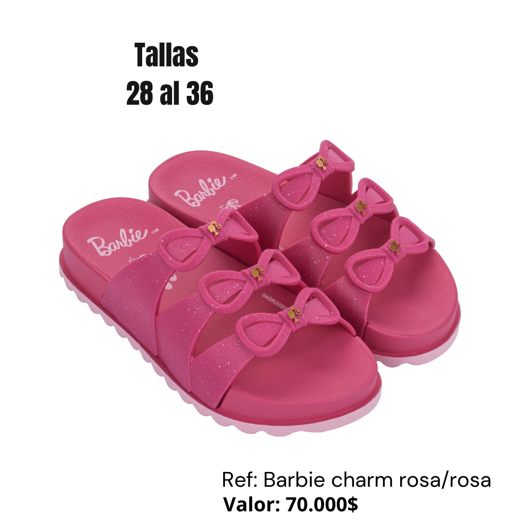 Sandalia barbie charm