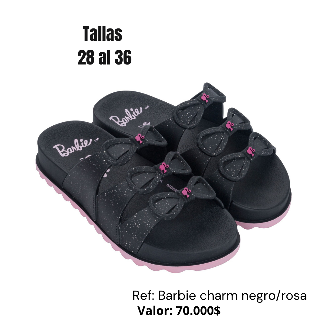 Sandalia barbie charm