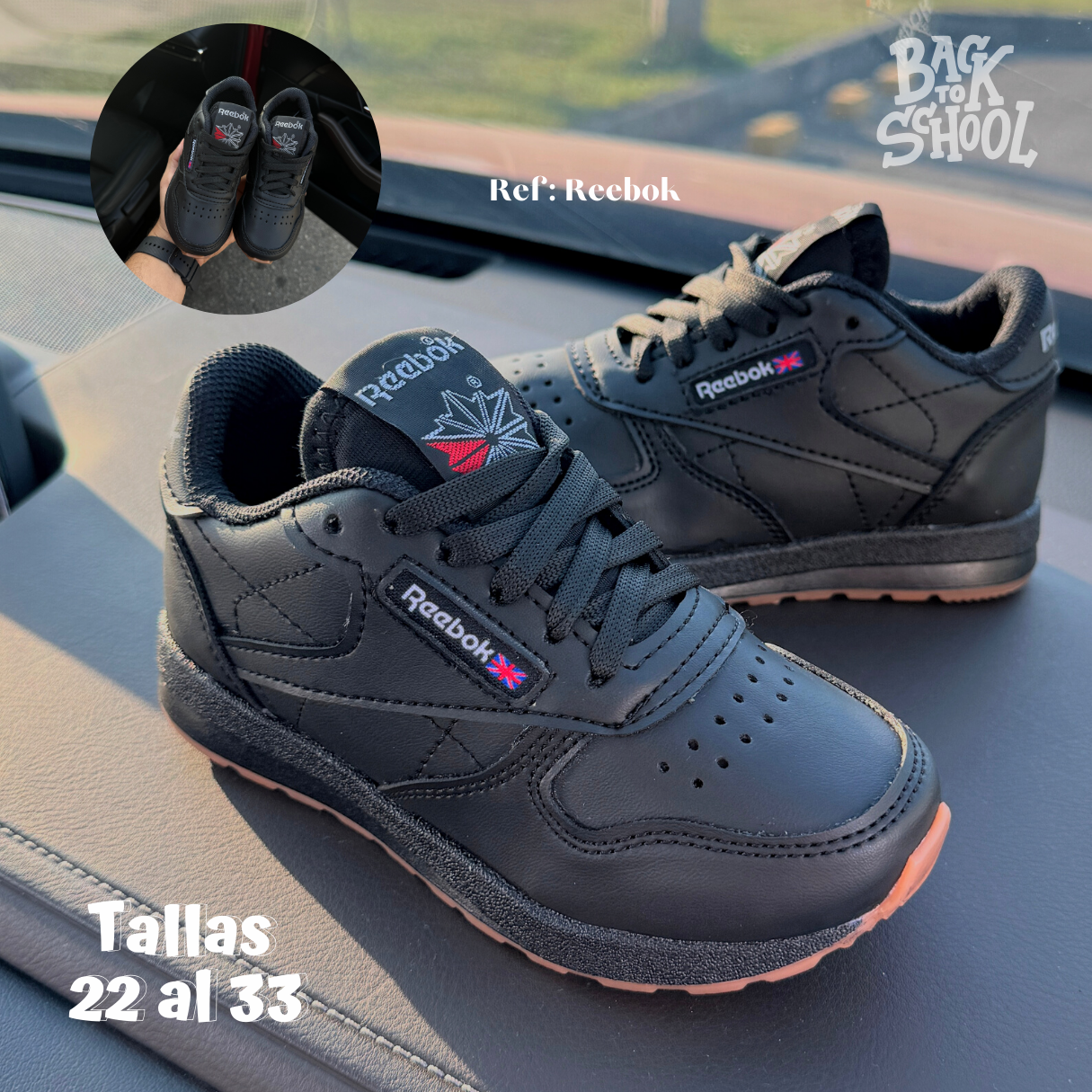 Reebok Plus Negro