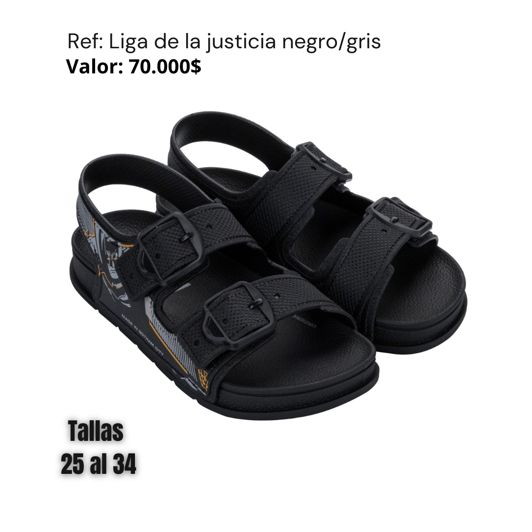 Sandalia liga de la justicia