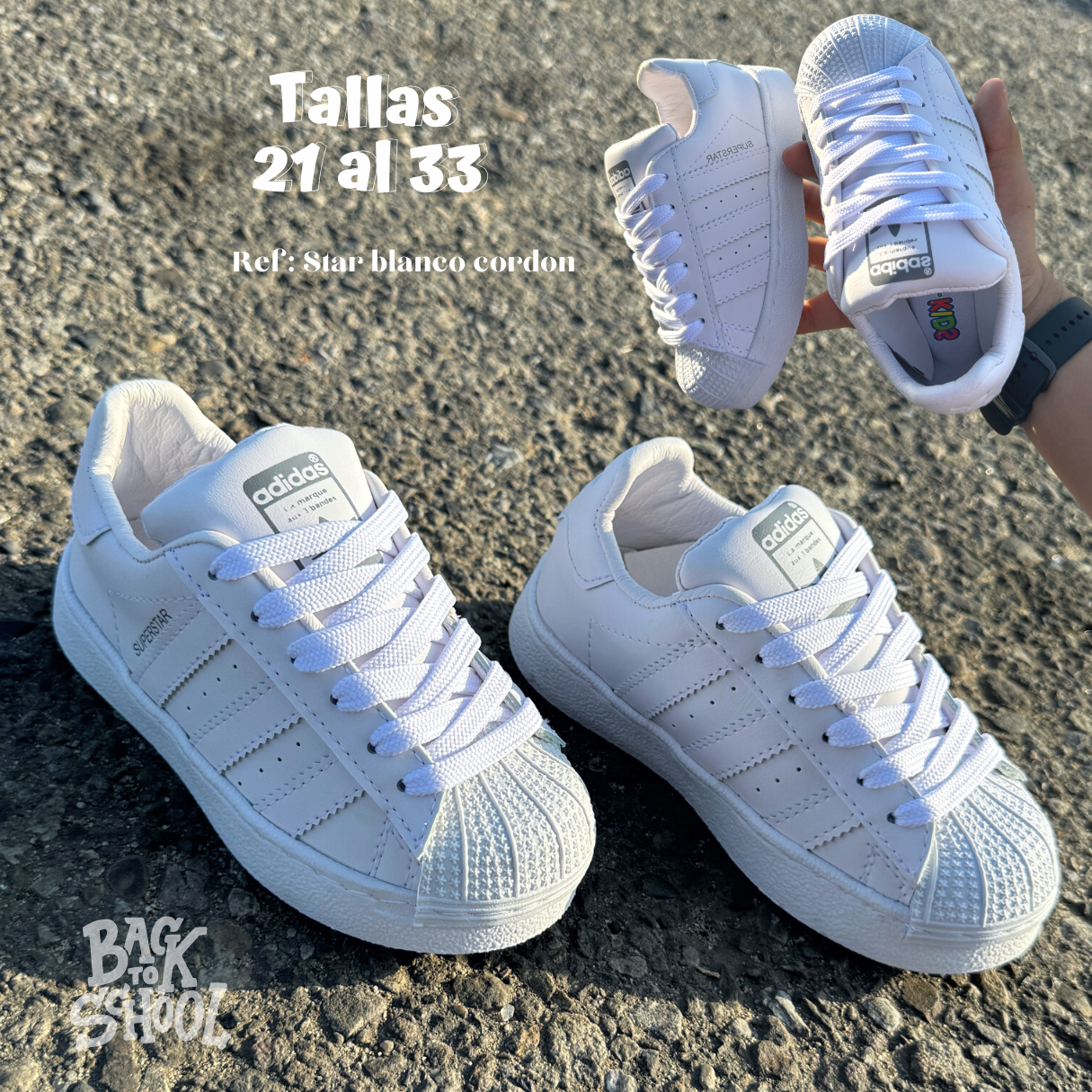 Superstar Blanco Cordon