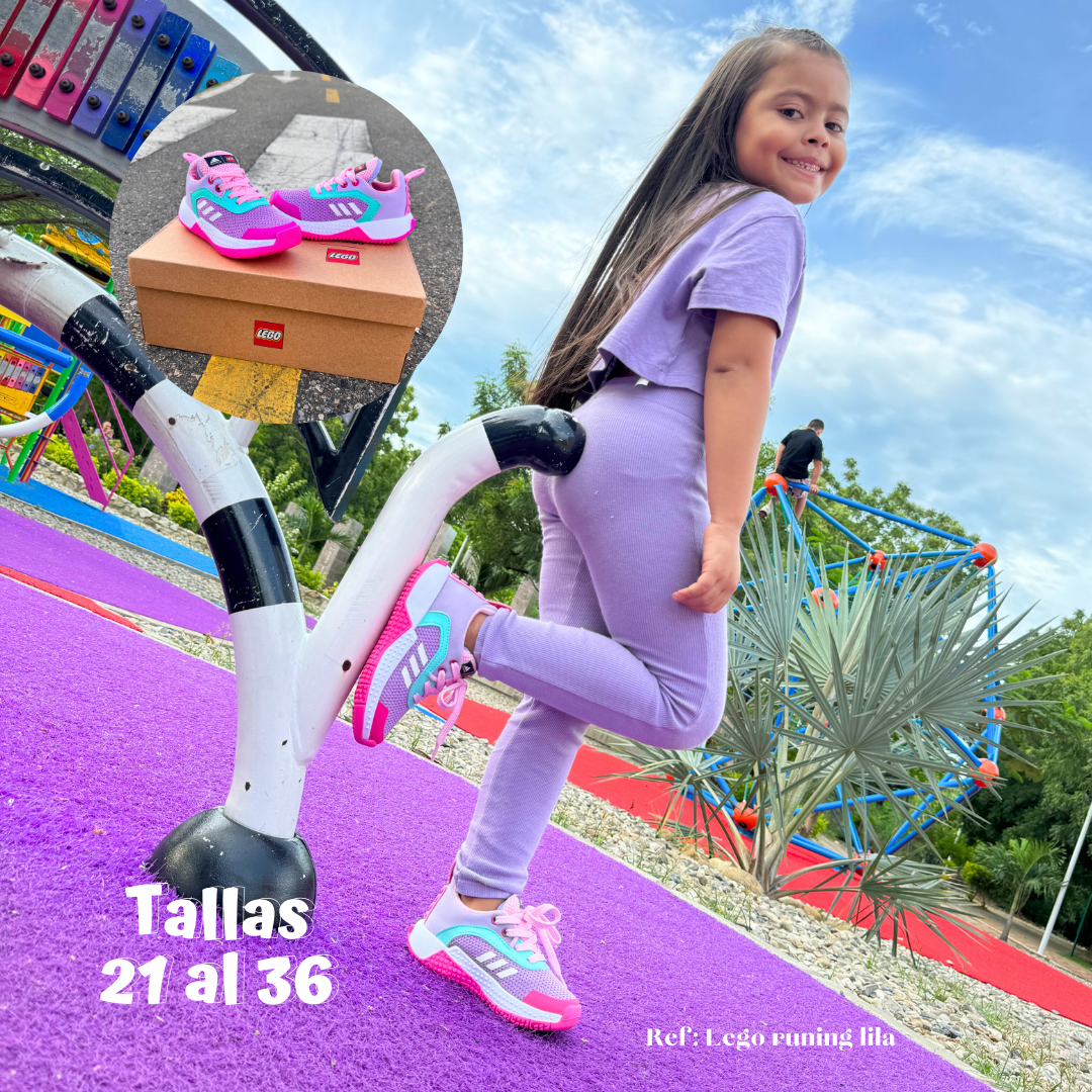 Lego Runing Niña