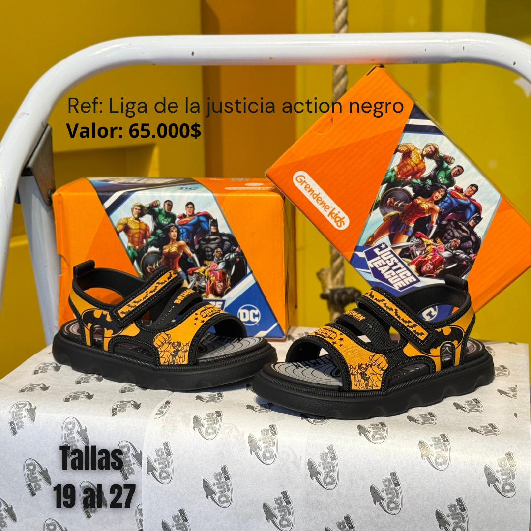 Sandalia liga de la justicia ACTION
