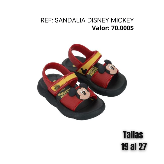 Sandalia disney mickey