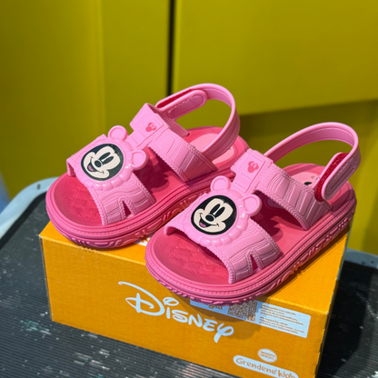 Sandalia disney puff minnie/mickey