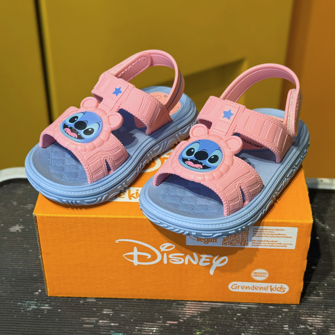 Sandalia disney puff stitch