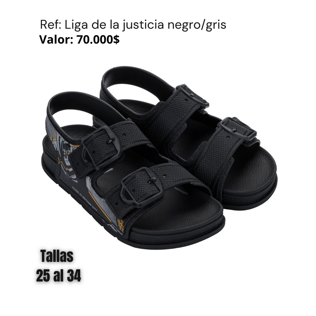 Sandalia liga de la justicia