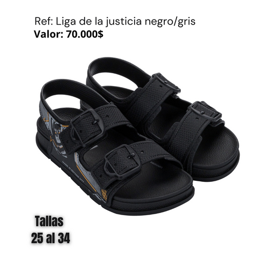 Sandalia liga de la justicia