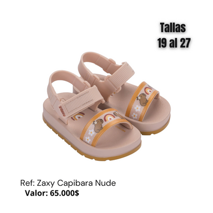 Sandalia Zaxy Capibara🆕