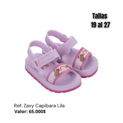 Sandalia Zaxy Capibara🆕