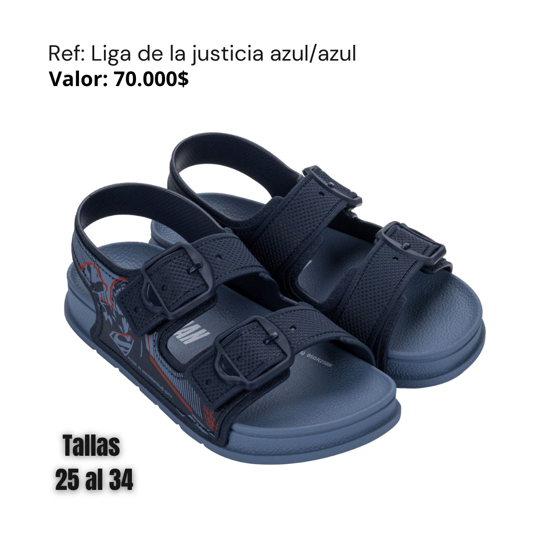 Sandalia liga de la justicia
