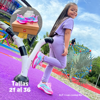 Lego Runing Niña
