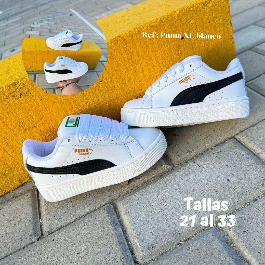 Puma XL blanco