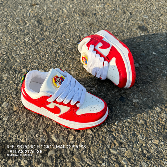 SB Rojo Edición Mario Bross