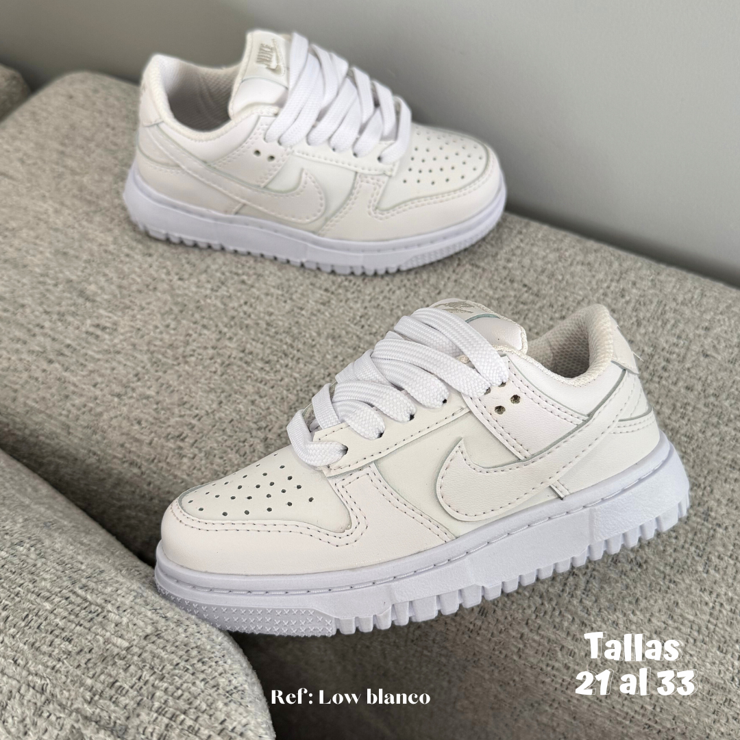 Nike Low Blanco