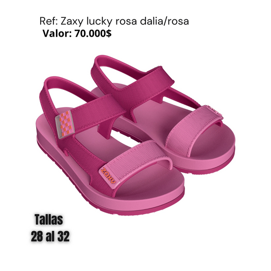 Sandalia zaxy lucky