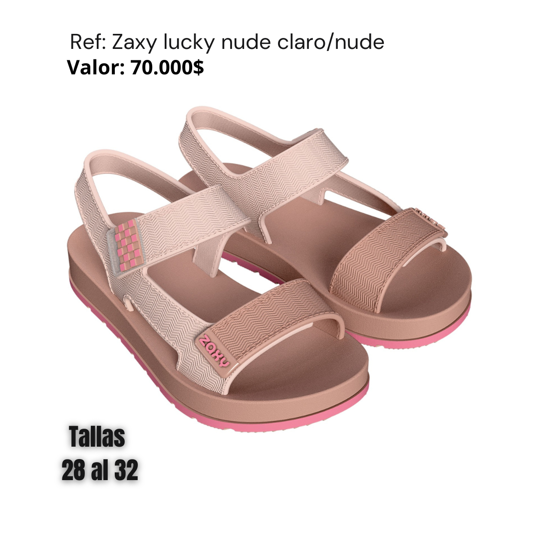 Sandalia zaxy lucky